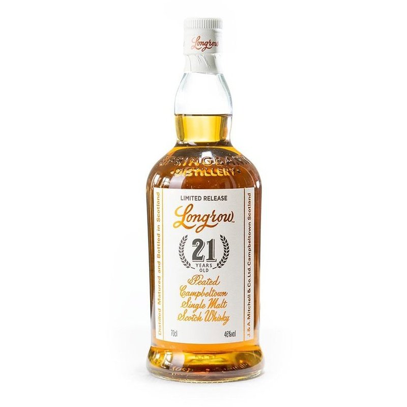 Longrow 21 Year Old Peated Campbeltown Single Malt Scotch Whisky - LoveScotch.com