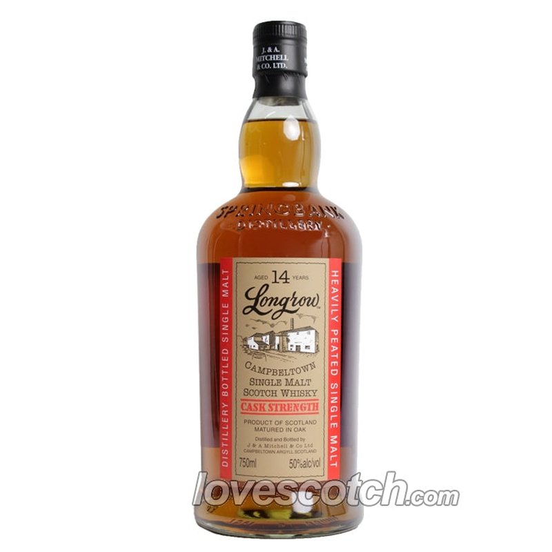 Longrow Cask Strength 14 Year Old - LoveScotch.com