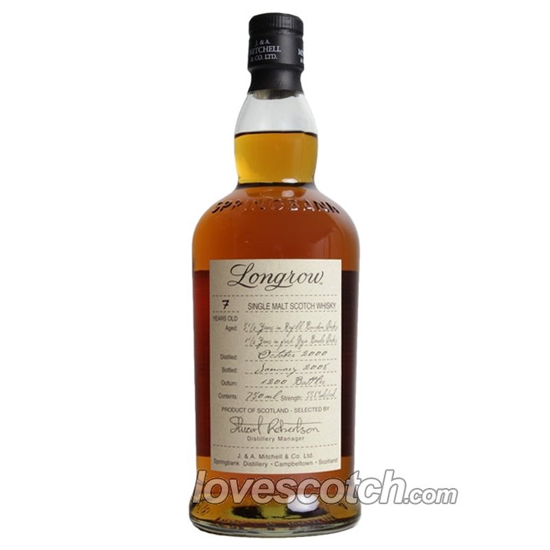 Longrow 7 Year Old - LoveScotch.com