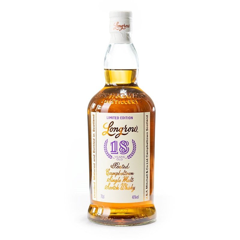 Longrow 18 Year Old Peated Campbeltown Single Malt Scotch Whisky - LoveScotch.com