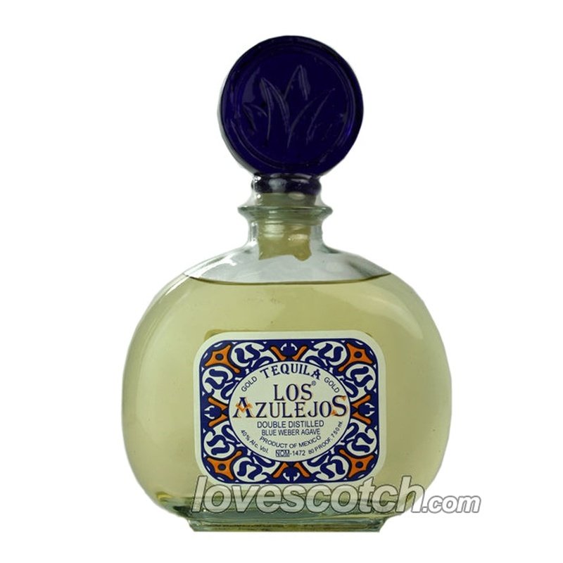 Los Azulejos Gold Tequila - LoveScotch.com