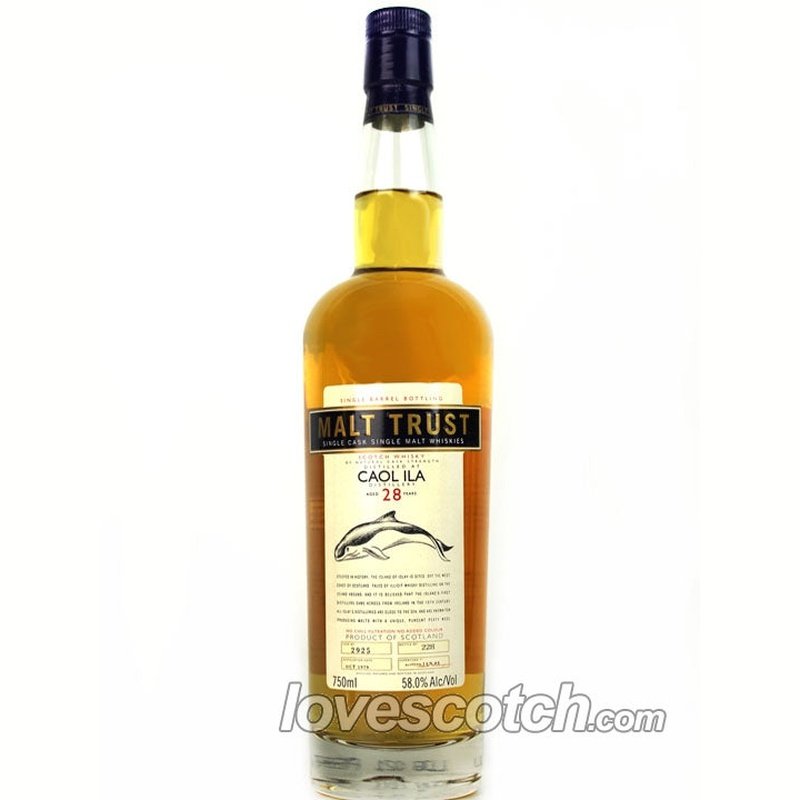 Malt Trust Caol Ila 28 Year Old - LoveScotch.com