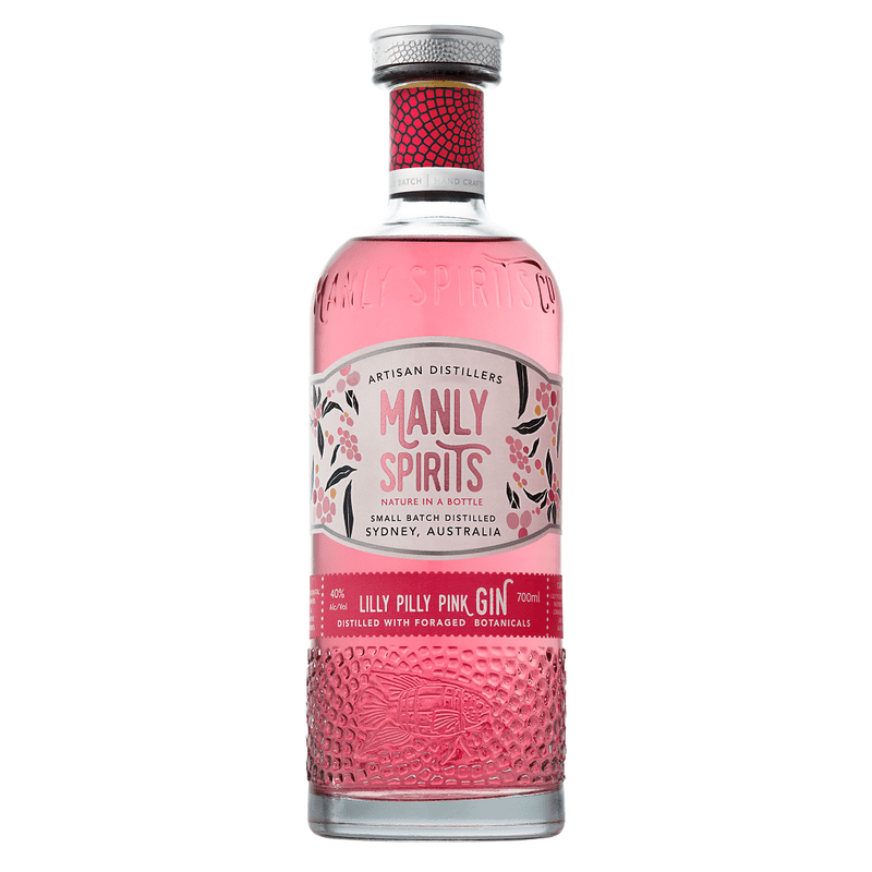 Manly Spirits Lilly Pilly Pink Gin - LoveScotch.com