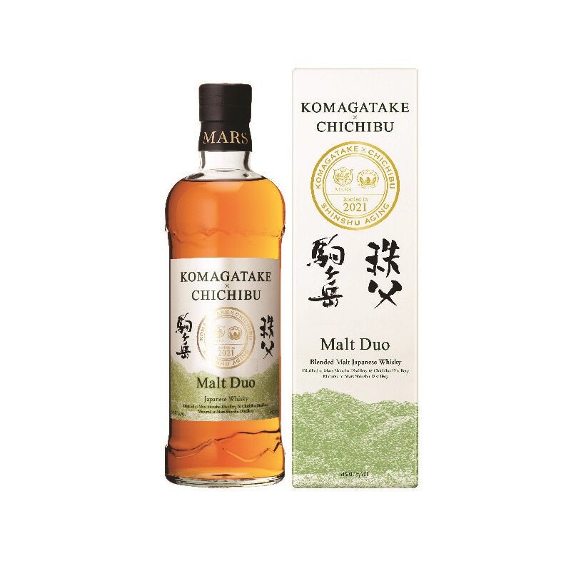 Mars Komagatake x Chichibu Malt Duo 2021 Blended Japanese Whisky - LoveScotch.com