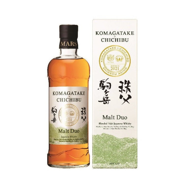Mars Komagatake x Chichibu Malt Duo 2021 Blended Japanese Whisky - LoveScotch.com
