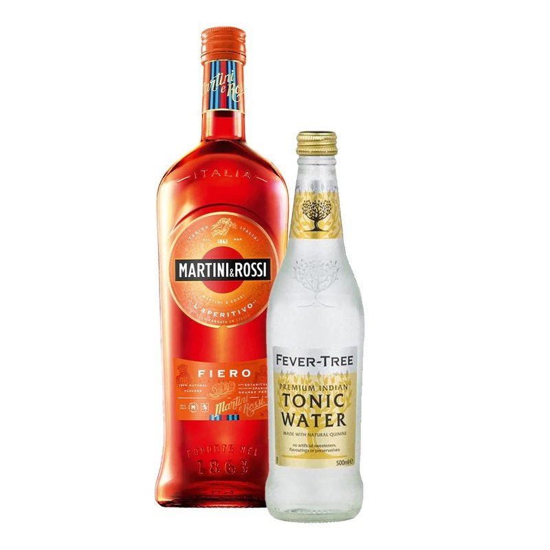 Martini Rossi 'Fiero' & Fever Tree Gift Set - LoveScotch.com