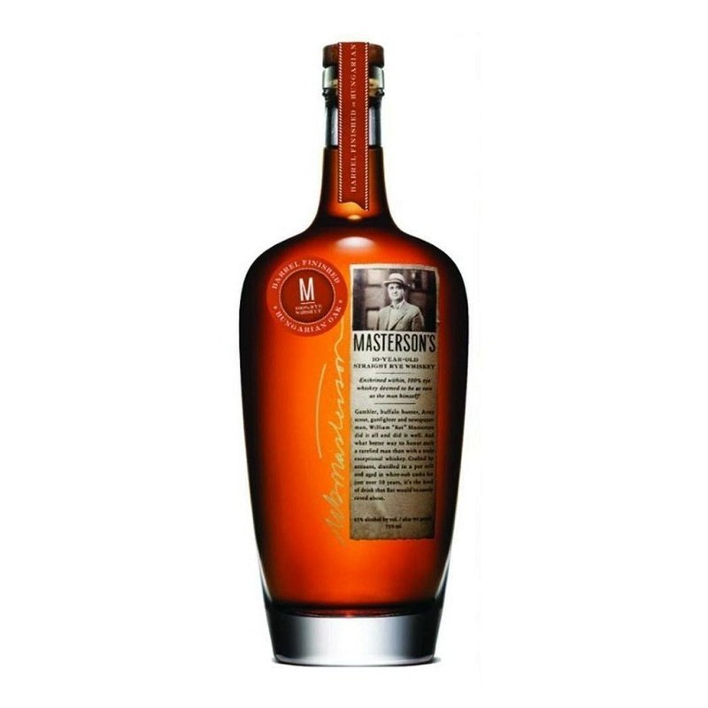 Masterson's 10 Year Old Hungarian Oak Barrel Finished Straight Rye Whiskey - LoveScotch.com