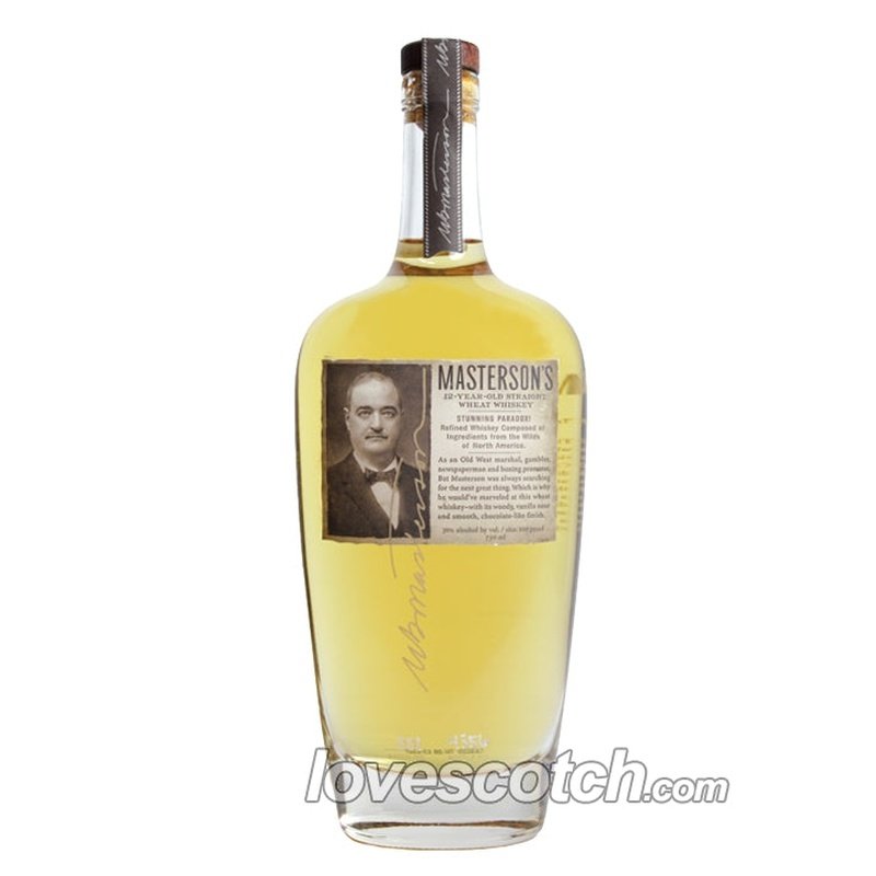 Masterson's 12 Year Old Straight Wheat Whiskey - LoveScotch.com