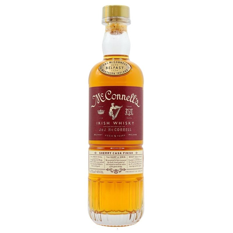 McConnell's 5 Year Old Sherry Cask Finish Irish Whisky - LoveScotch.com