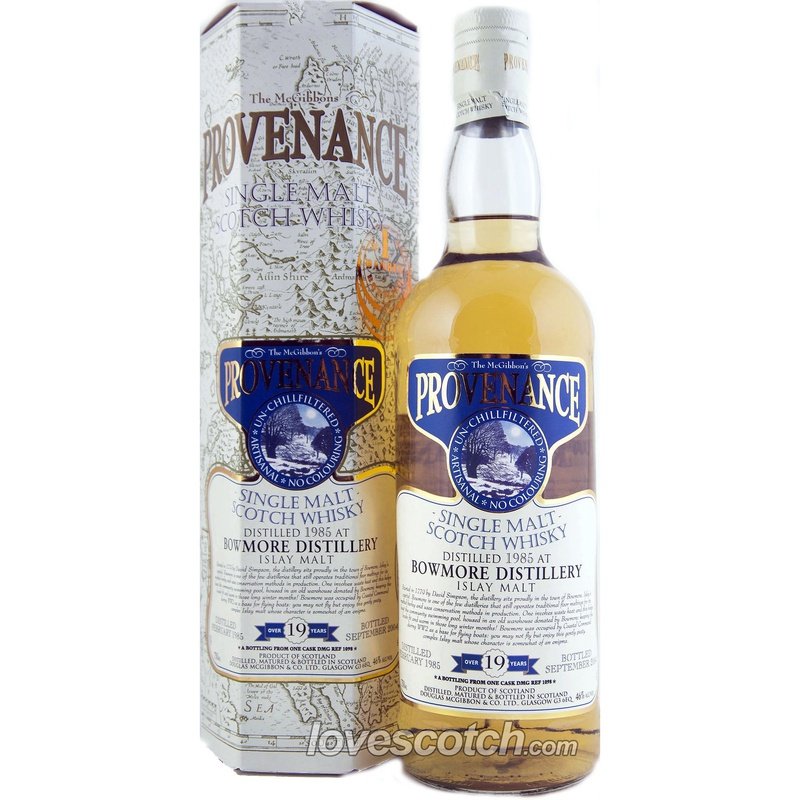 McGibbon's Provenance Bowmore 19 Years Old - LoveScotch.com