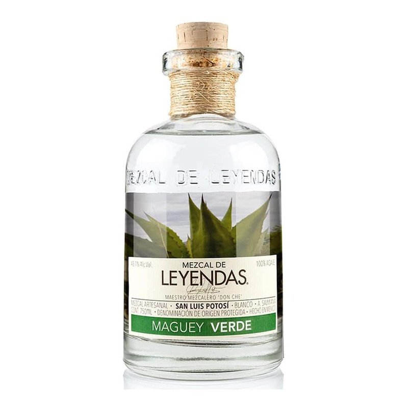 Mezcal de Leyendas Maguey Verde San Luis Potosí Artisanal Mezcal - LoveScotch.com