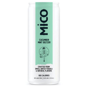 Mico Cucumber Mint Seltzer 4-Pack - LoveScotch.com