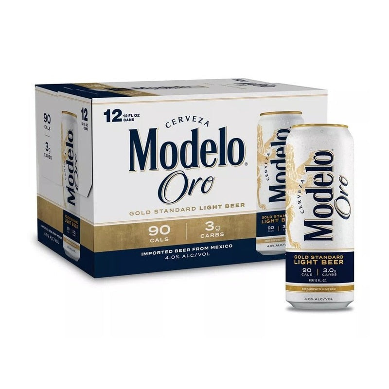 Modelo Oro Light Beer 12-Pack - LoveScotch.com