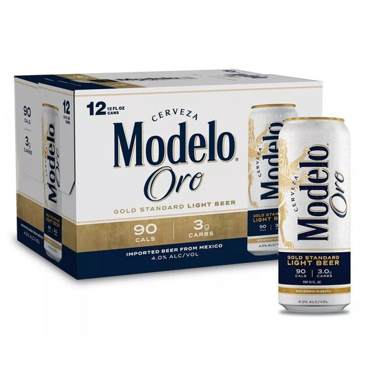 Modelo Oro Light Beer 12-Pack - LoveScotch.com
