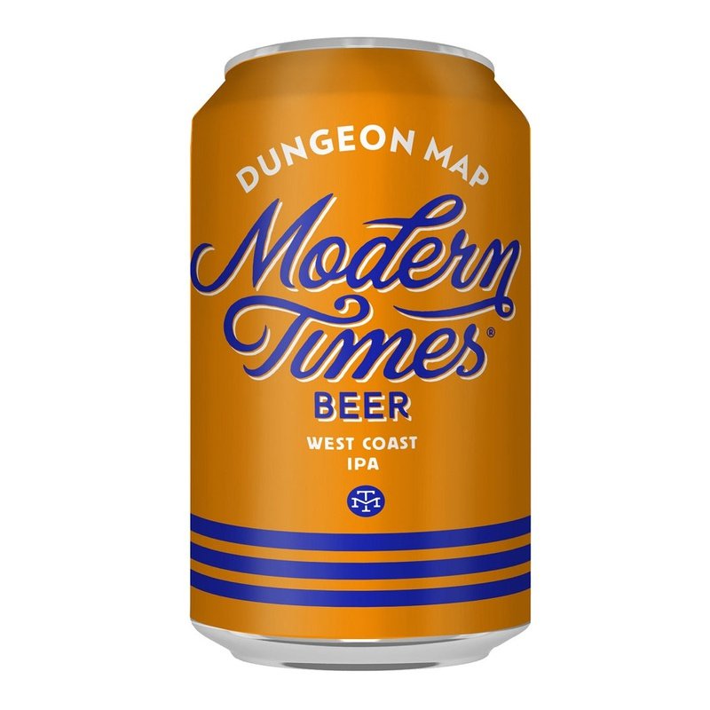Modern Times 'Dungeon Map' West Coast IPA Beer 6-Pack - LoveScotch.com