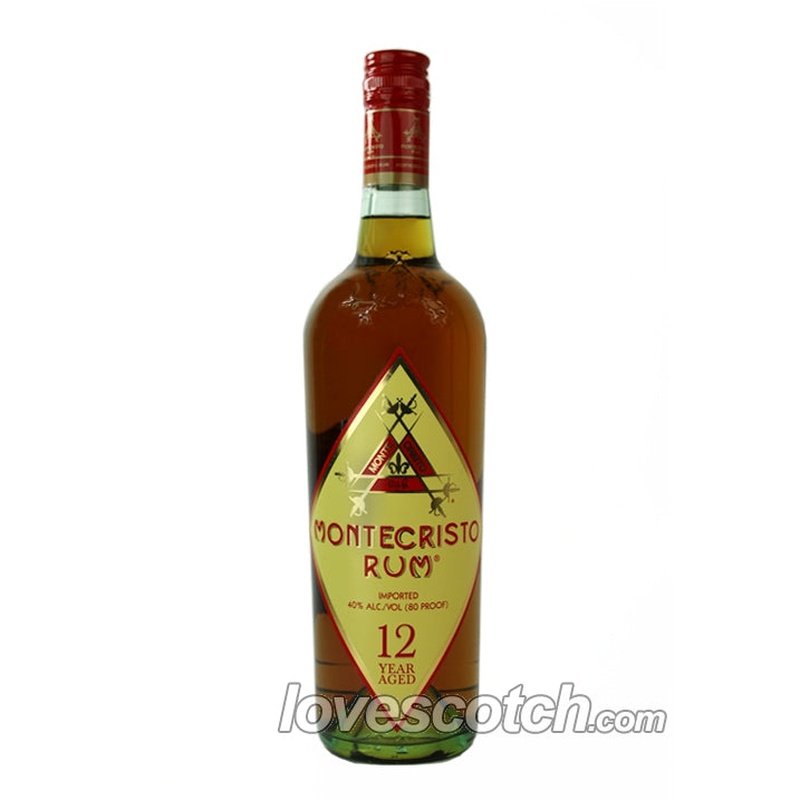 Montecristo 12 Year Old Rum - LoveScotch.com