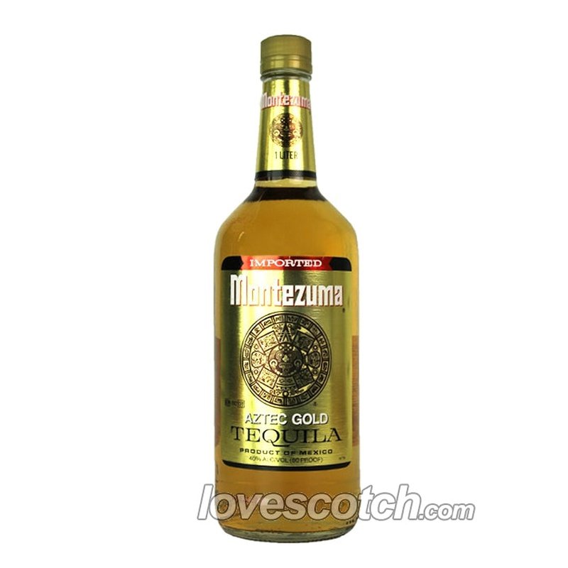 Montezuma Gold Tequila (Liter) - LoveScotch.com