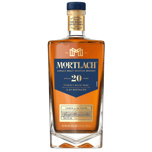 Mortlach 20 Year Old 'Cowie's Blue Seal' Single Malt Scotch Whisky - LoveScotch.com