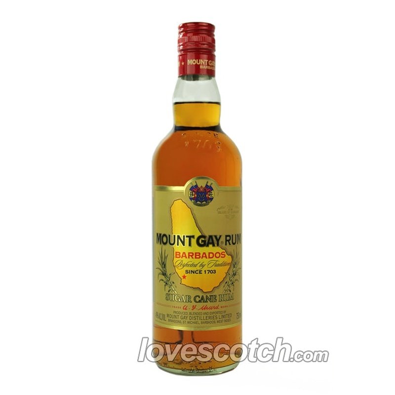 Mount Gay Barbados Sugar Cane Rum - LoveScotch.com