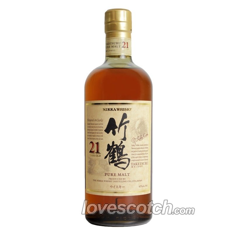 Nikka Taketsuru 21 Year Old Pure Malt Japanese Whisky - LoveScotch.com