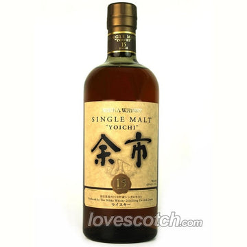 Nikka Yoichi 15 Year Old Single Malt Japanese Whisky - LoveScotch.com