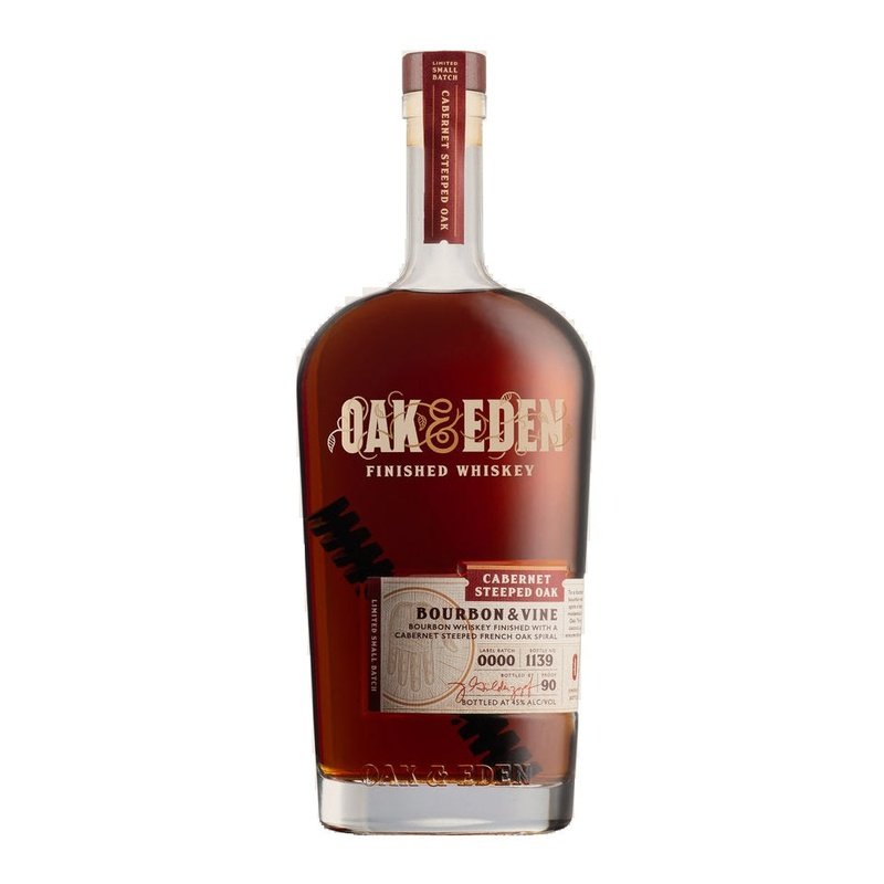 Oak & Eden Cabernet Steeped Oak Bourbon & Vine Whiskey - LoveScotch.com