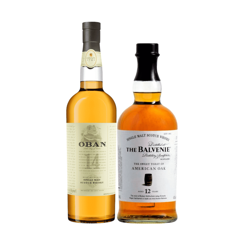Oban 14 Year Old & Balvenie 12 Year Old Sweet Toast Bundle - LoveScotch.com