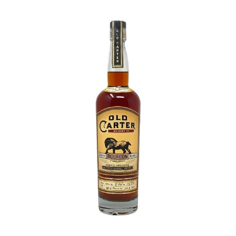 Old Carter Straight Bourbon Whiskey Small Batch 12