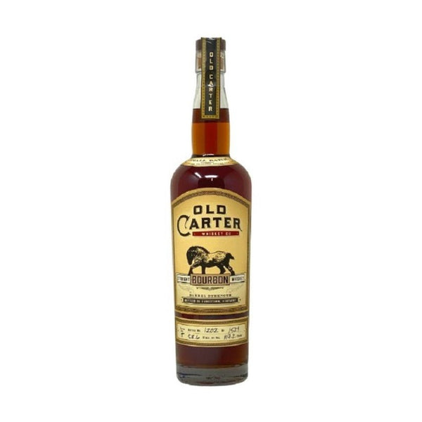 Old Carter Straight Bourbon Whiskey Small Batch 7 bottle