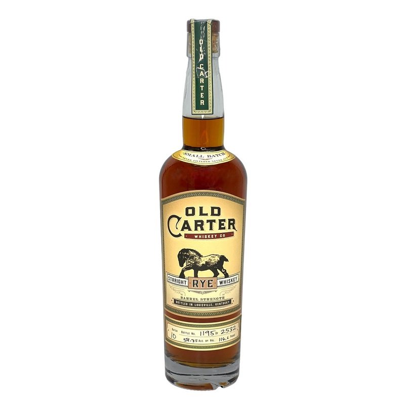 Old Carter Straight Rye Whiskey Batch No. 10 - LoveScotch.com