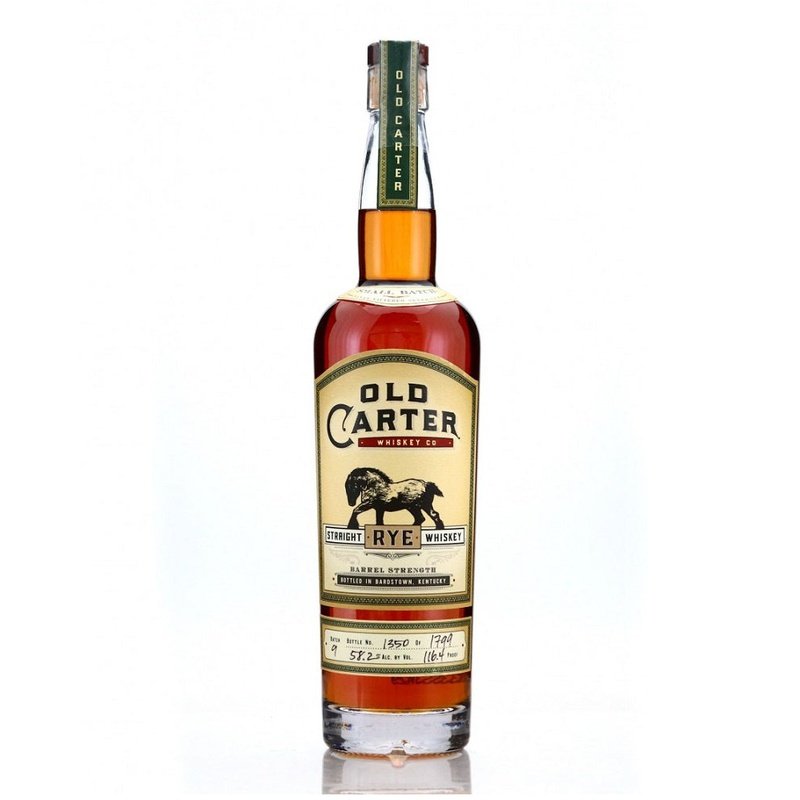 Old Carter Straight Rye Whiskey Batch No. 9 - LoveScotch.com