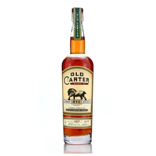 Old Carter Straight Rye Whiskey Batch No. 8