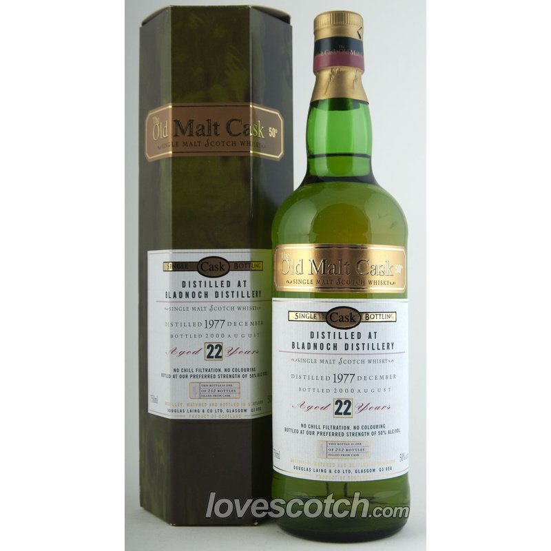 Old Malt Cask Bladnoch 22 Years Old - LoveScotch.com