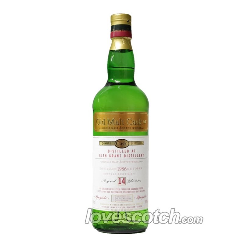 Old Malt Cask Glen Grant Speyside 14 Years Old - LoveScotch.com