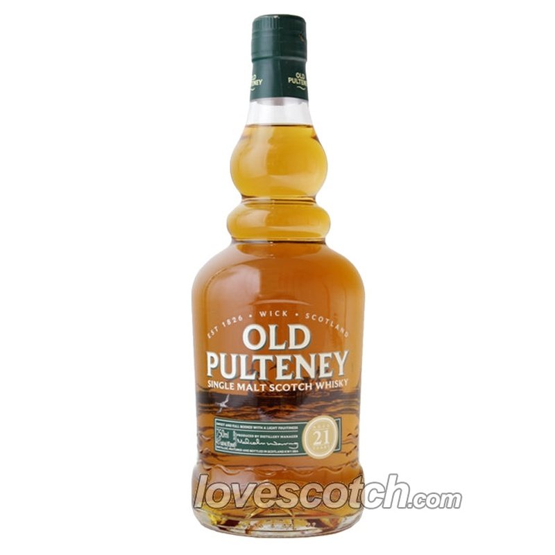 Old Pulteney 21 Years Old - LoveScotch.com
