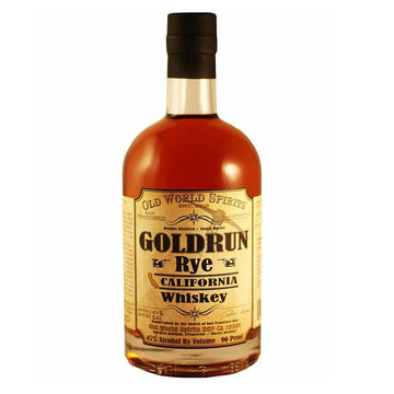 Old World Spirits Goldrun Rye California Whiskey - LoveScotch.com