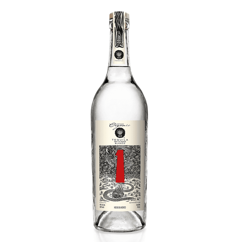 123 Organic Blanco (Uno) Tequila - LoveScotch.com