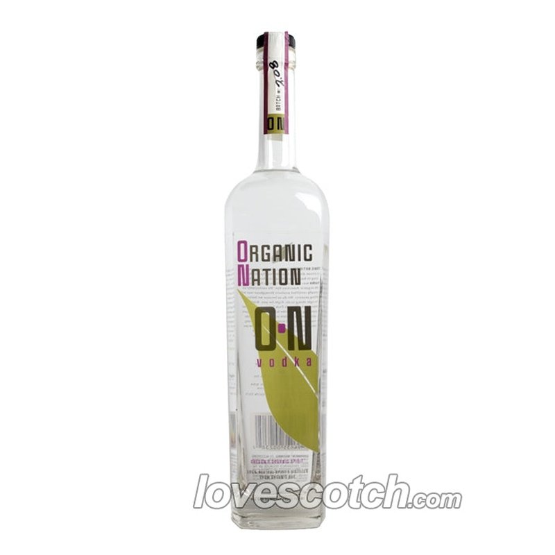 Organic Nation Vodka - LoveScotch.com