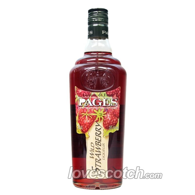 Pages Wild Strawberry Liqueur - LoveScotch.com