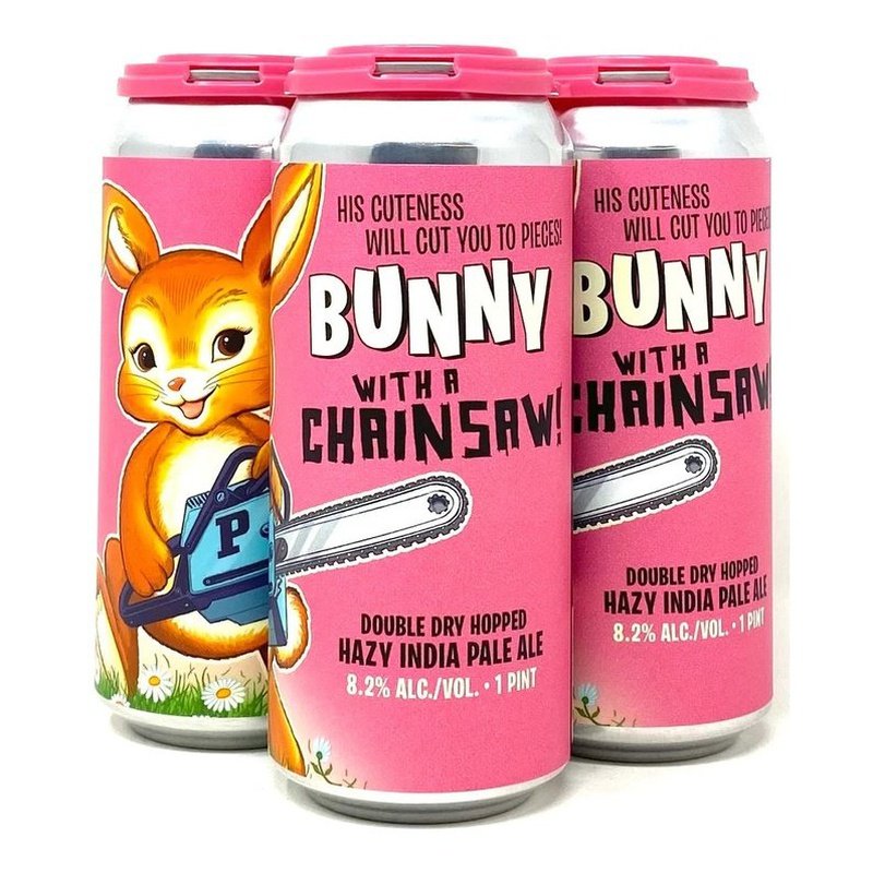 Paperback Brewing Co. Bunny with a Chainsaw! Hazy IPA Beer 4-Pack - LoveScotch.com