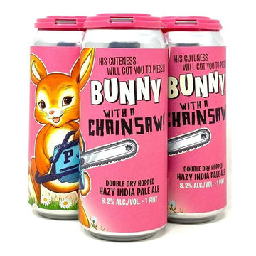 Paperback Brewing Co. Bunny with a Chainsaw! Hazy IPA Beer 4-Pack - LoveScotch.com