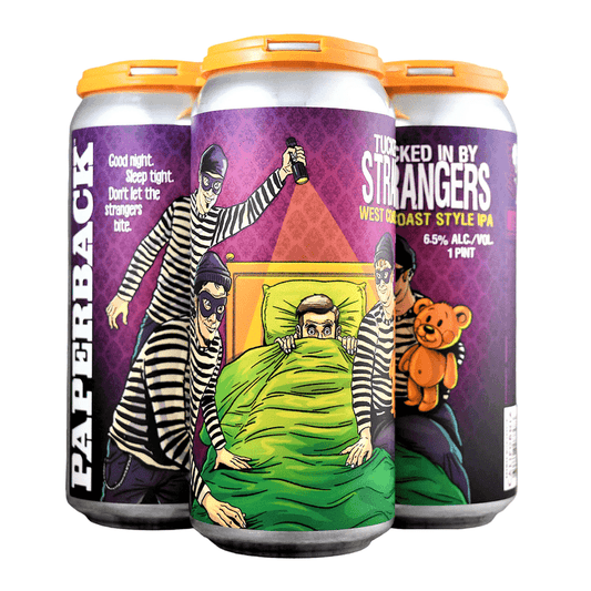 Paperback Brewing Co. Tucked In By Strangers West Coast IPA Beer 4-Pack - LoveScotch.com