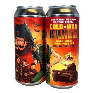 Paperback Brewing Co. Cold War Karen West Coast IPA Beer 4-Pack - LoveScotch.com