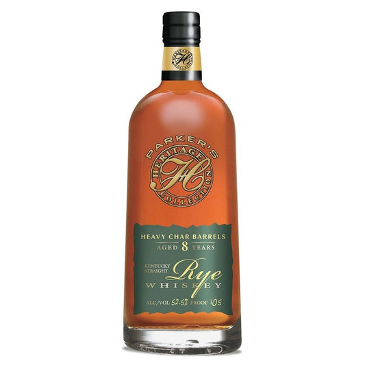 Parker’s Heritage Collection 8 Years Old Heavy Char Barrels Kentucky Straight Rye Whiskey - LoveScotch.com