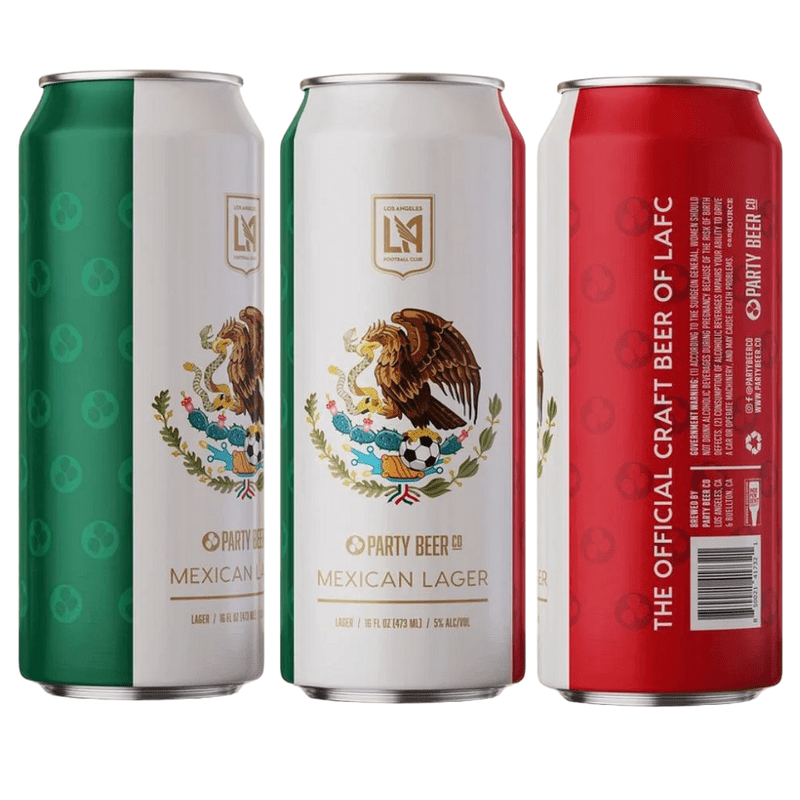 Party Beer Co. LAFC Mexican Lager Beer 4-Pack - LoveScotch.com