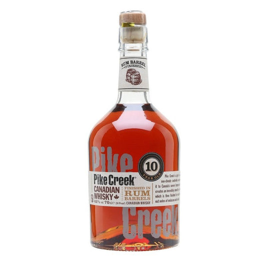 Pike Creek 10 Year Old Rum Barrel Finished Canadian Whisky - LoveScotch.com