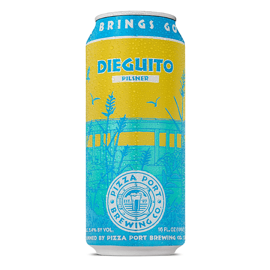 Pizza Port Brewing Co. 'Dieguito' Pilsner Beer 6-Pack - LoveScotch.com