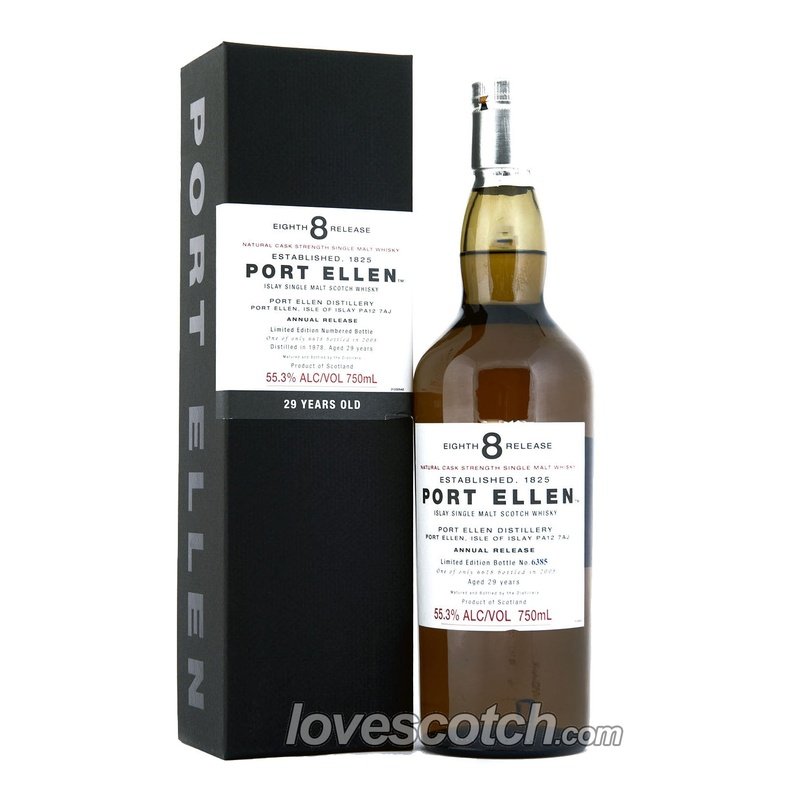 Port Ellen 29 Year Old 8th Release - LoveScotch.com