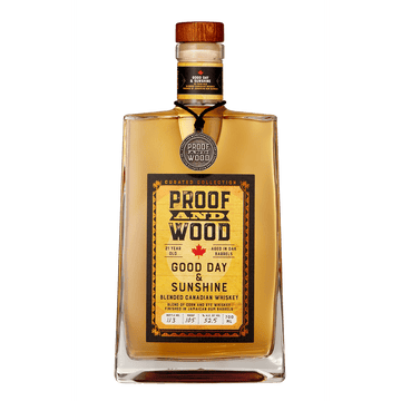 Proof and Wood Good Day & Sunshine 21 Year Old Whiskey - LoveScotch.com