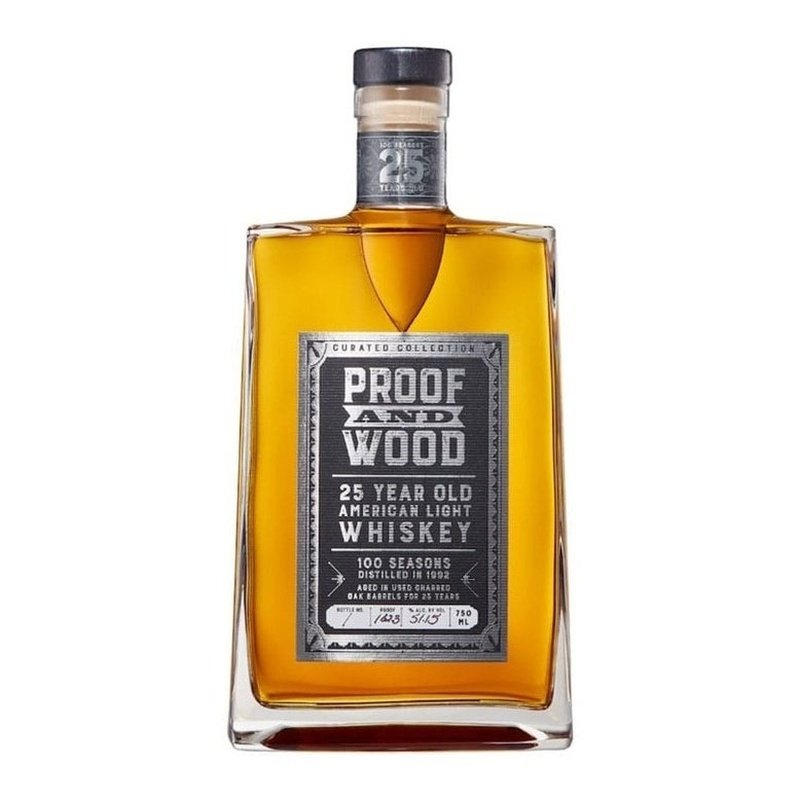 Proof & Wood 100 Seasons 25 Year Old American Light Whiskey - LoveScotch.com